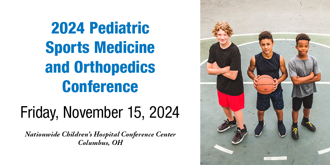 2024 NCH Pediatric Sports Medicine & Orthopedics Conference Banner